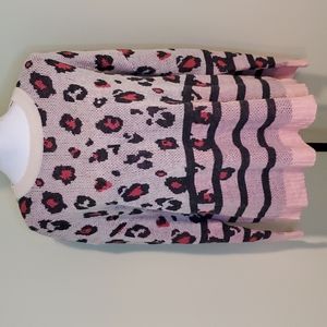 Andree by Unit Pink Animal Print Sweater